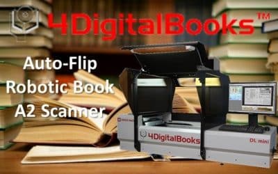 Non-destructive Book Scanning: A Revolution with 4DigitalBooks