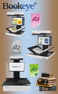 5th generation line of Image Access book scanners