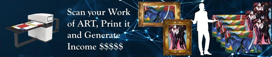 Scan your Work of Art with the WideTEK 36ART