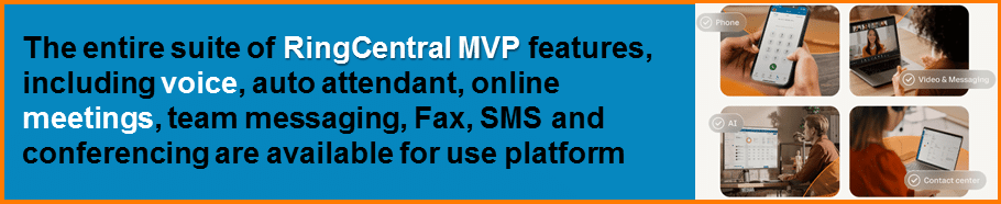 RingCentral MVP for Unified Communications