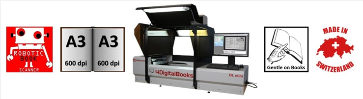 4DigitalBooks Automatic flip book Scanner